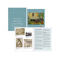 48-page, full-color museum exhibit catalog in both French and English with over 60 museum exhibit illustrations.